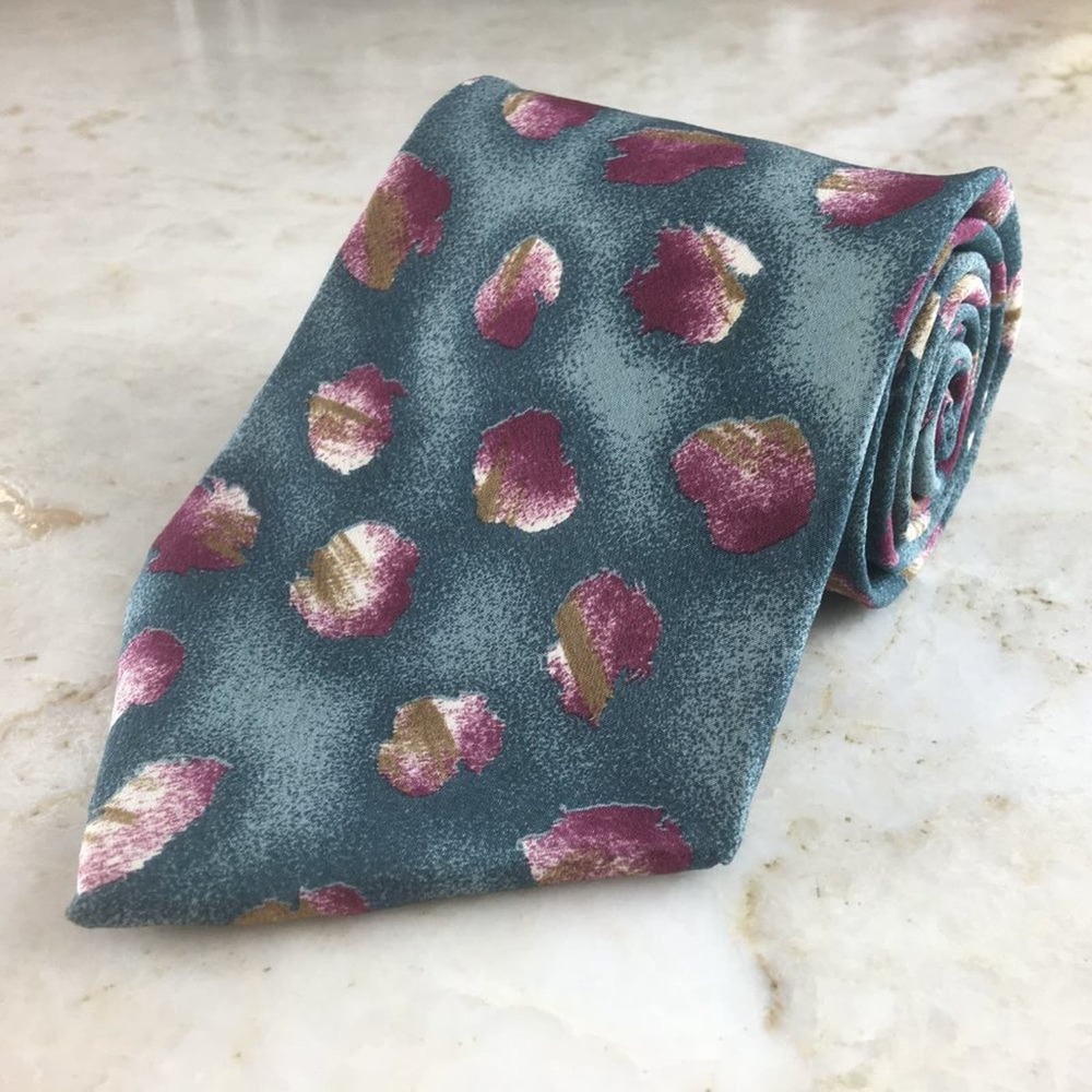 OSCAR DE LA RENTA SILK TIE - Picture 9 of 11